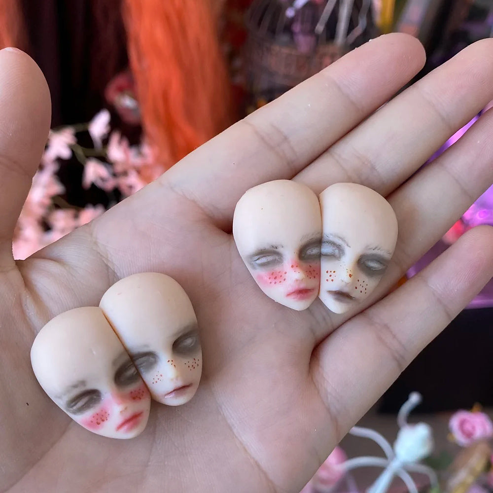 Surreal Twin Face Art Ring