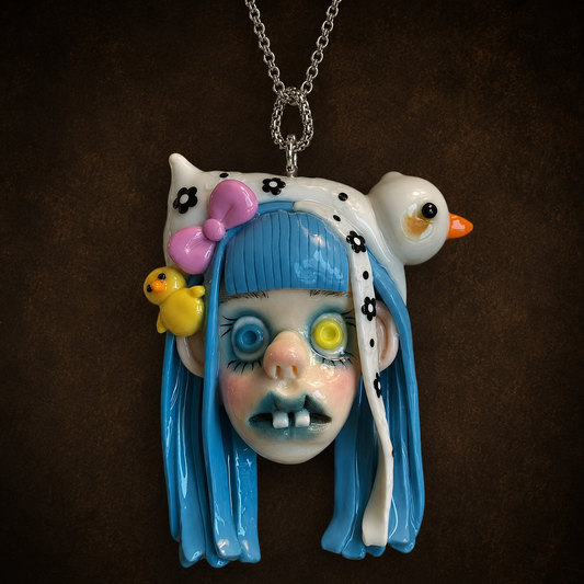 Dark Dolls Blue Duck Doll Charm