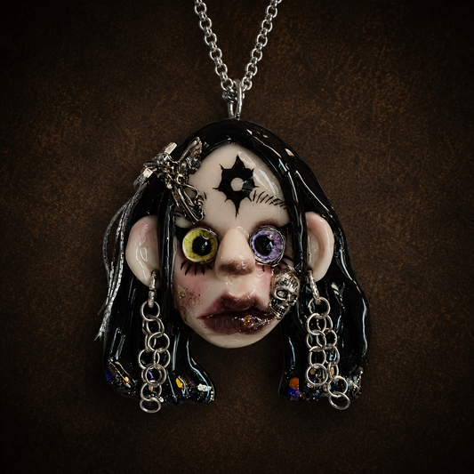 Dark Dolls Black Chain Gothic Charm