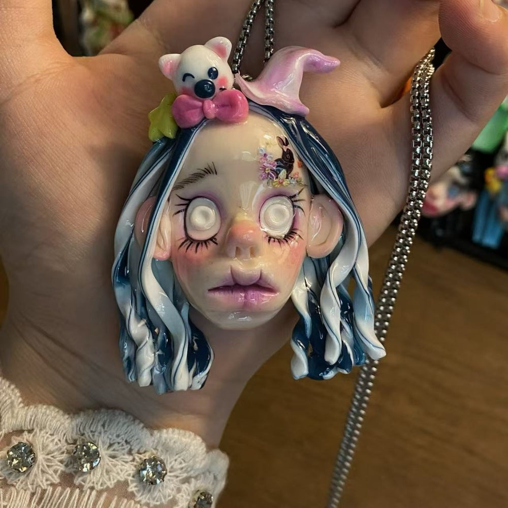 Mimi Bear Witch Necklace